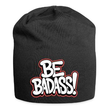 Be Badass - Jersey Beanie - black - Front