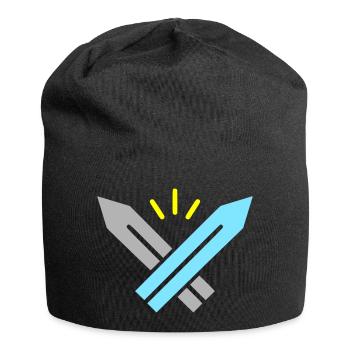 Pixel Swords RPG Gaming Rétro Vector - Bonnet en jersey - noir - Devant