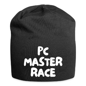 PC-Meisterrasse - Jersey-Beanie - Schwarz - Vorne