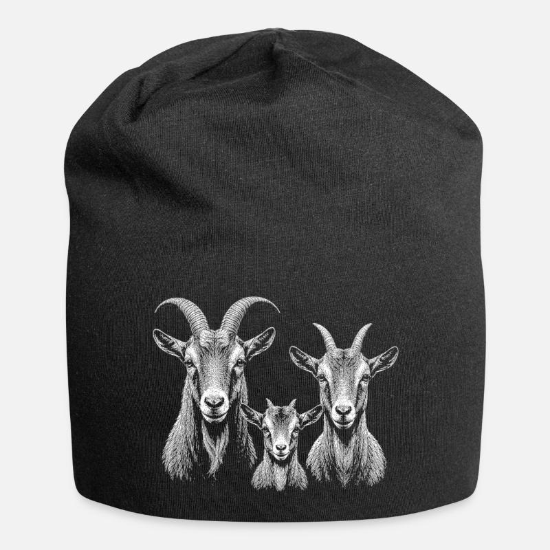 Goat - Jersey Beanie - black