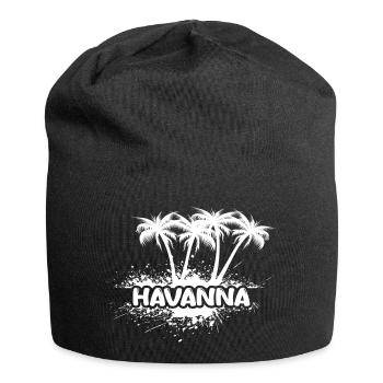 La Havane - Bonnet en jersey - noir - Devant