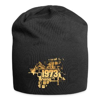 Grand-père 1973 - Bonnet en jersey - noir - Devant