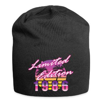 40. Geburtstag Limited Edition 1986 vintage - Jersey-Beanie - Schwarz - Vorne