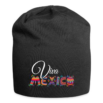 Viva Mexico - Cinco de Mayo - Fiesta Party - Jersey-Beanie - Schwarz - Vorne