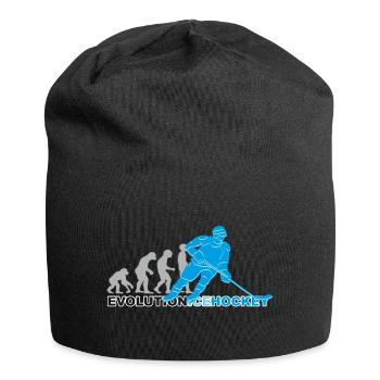Evolution du hockey sur glace, hockey sur glace - Bonnet en jersey - noir - Devant