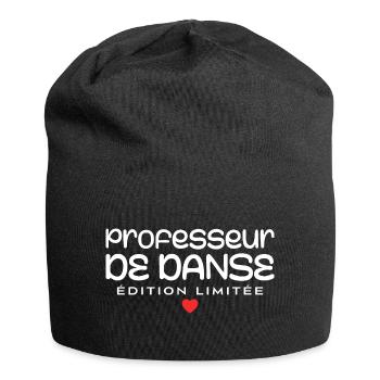 Professeur de danse - Bonnet en jersey - noir - Devant