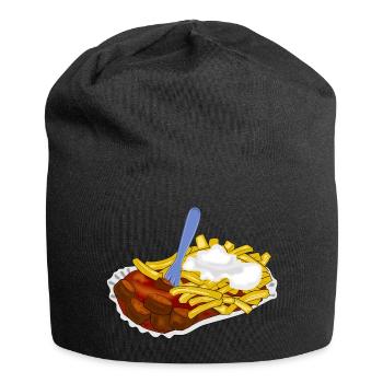 pomme de terre - Bonnet en jersey - noir - Devant