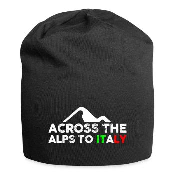 Crossing the Alps Italy MTB - Jersey Beanie - black - Front