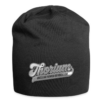 Thorium Revolution | Die Zukunft der Atomkraft - Jersey-Beanie - Schwarz - Vorne