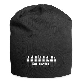 Decibelvibe - Derivative products - EQ2 Design - Bonnet en jersey - noir - Devant
