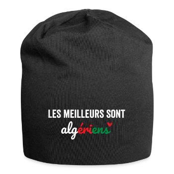 The best are Algerians - Jersey Beanie - black - Front