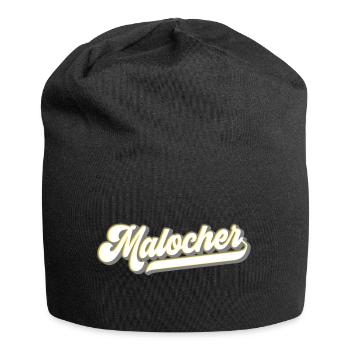 Malocher Arbeiter Worker | Farben änderbar - Jersey-Beanie - Schwarz - Vorne
