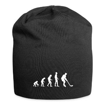 Ice Hockey Evolution - Jersey-Beanie - Schwarz - Vorne