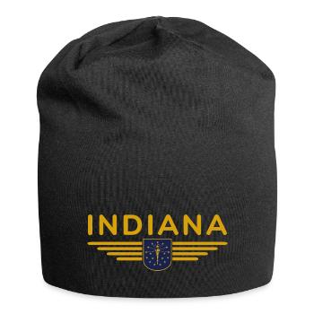 Indiana Fan T-Shirt – Montrez votre fierté ! - Bonnet en jersey - noir - Devant