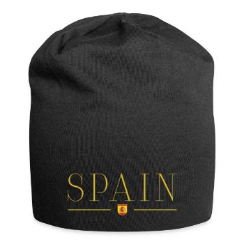 I Love Spain, Elegance Style Design T-Shirt - Jersey Beanie - black - Front