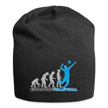 Evolution volleyball, volleyball, volleyball players - Jersey Beanie - black - Front