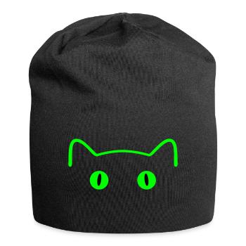 Cat - Bonnet en jersey - noir - Devant