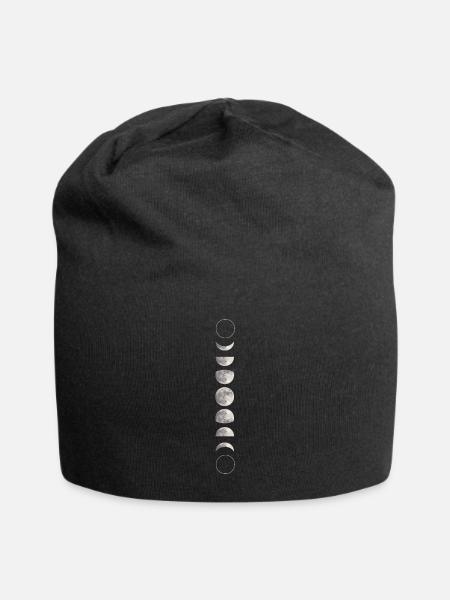 Moon - Jersey Beanie - black