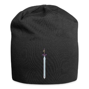 Sword RPG Videogame Retro Gaming Game Fans - Jersey Beanie - black - Front