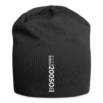 18th Birthday Man Original June Vintage 2005 - Jersey Beanie - black - Front