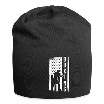American Flag Boxing - Jersey-Beanie - Schwarz - Vorne