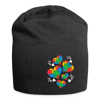 Autism Awareness - Jersey Beanie - black - Front