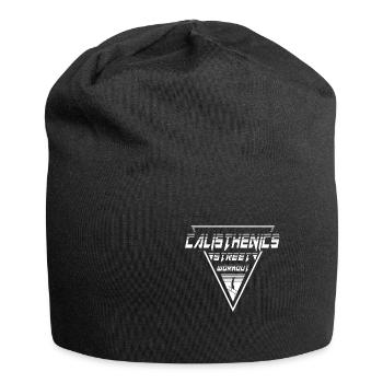 Calisthenics Star Street Workout Handstand Retro - Jersey Beanie - black - Front