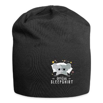Offizieller Schlafanzug-Pyjama Koala, lustig - Jersey-Beanie - Schwarz - Vorne