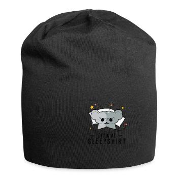 Offizielles Schlafanzug Koala Funny - Jersey-Beanie - Schwarz - Vorne