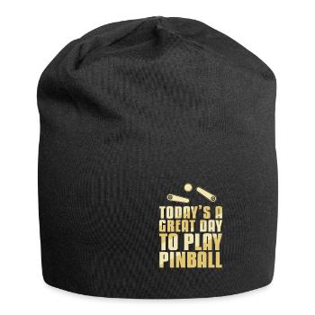 Lustiger Arcade-Gaming-Sarkasmus für einen - Jersey-Beanie - Schwarz - Vorne