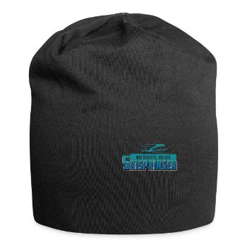 Mir Reichts Ich Geh Skispringen Lustig Skifliegen - Jersey-Beanie - Schwarz - Vorne
