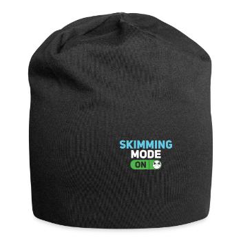 Skimming Mode On Funny Pool Guy Service - Jersey Beanie - black - Front