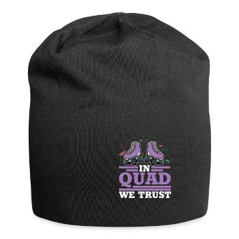 Quad Skating Hummor For A 90s Skates Lover Roller - Bonnet en jersey - noir - Devant