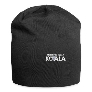 Pretend I'm A Koala Bear Awesome Animal Humor For - Jersey Beanie - black - Front