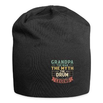 Grand-père L'homme Le mythe La légende du tambour - Bonnet en jersey - noir - Devant