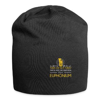 Euphonium Player Tuba Or Not Tuba Lustiger - Jersey Beanie - black - Front