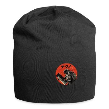 Analog Vintage Synthesizer - Japanese Retro - Jersey Beanie - black - Front