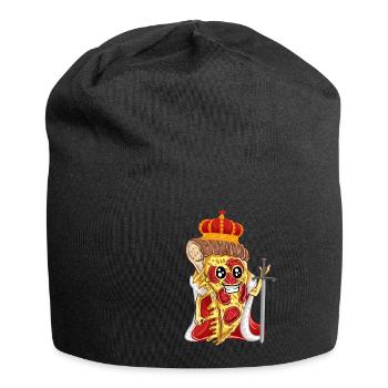 Pizza King Queen PartnerLook Costume Team Partner - Jersey Beanie - black - Front