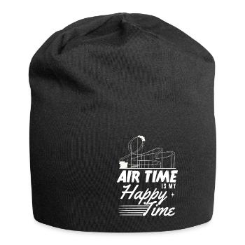Achterbahn - Jersey-Beanie - Schwarz - Vorne