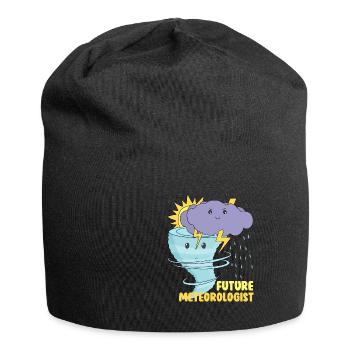 Zukünftiger Meteorologe - Jersey-Beanie - Schwarz - Vorne