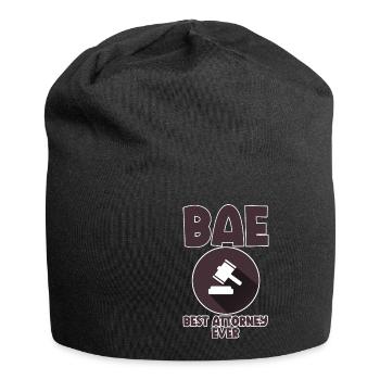 Bae Best Attorney Ever 4 - Jersey Beanie - black - Front