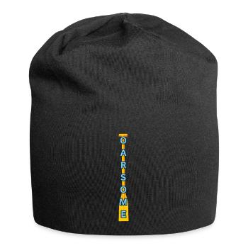 Oarsome Rowing design - Jersey Beanie - black - Front