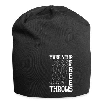 Make Your Free Throws 6 - Jersey-Beanie - Schwarz - Vorne