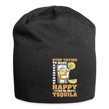You're Not Tequila Stop Pleasing Everyone 2 - Jersey-Beanie - Schwarz - Vorne