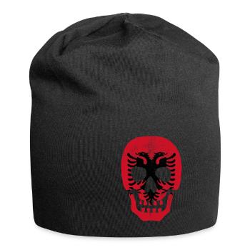 Albanie - Bonnet en jersey - noir - Devant