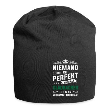 Gladbacher Mönchengladbach fan de football en maillot - Bonnet en jersey - noir - Devant