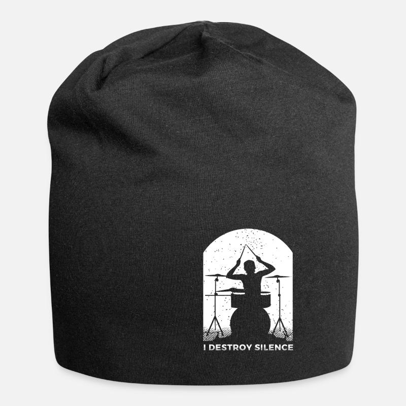 Batterie Percussion Percussion - Bonnet en jersey - noir