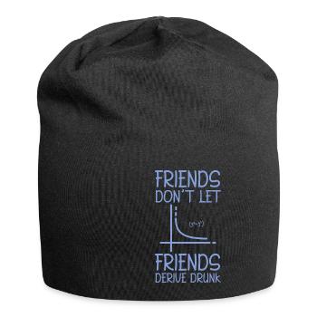 Les amis ne laissent pas les amis dériver ivre 2 - Bonnet en jersey - noir - Devant