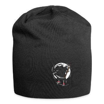 Reaper Skater Athlete Gift - Jersey Beanie - black - Front