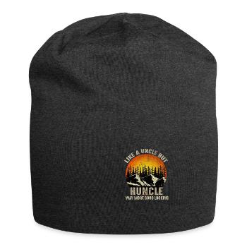 Définition de Huncle comme oncle normal beaucoup bien dehors - Bonnet en jersey - charbon - Devant